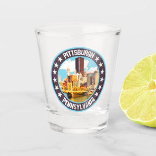 Pittsburgh shot glass