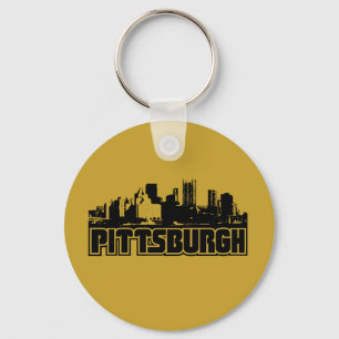 Pittsburgh Skyline Keychain