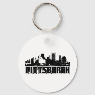 Pittsburgh Skyline Keychain