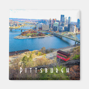 Pittsburgh Skyline Magnet