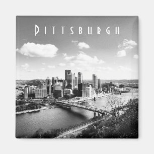 Pittsburgh Skyline Magnet