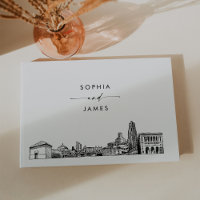 Pittsburgh Skyline Mariage Livre d'or
