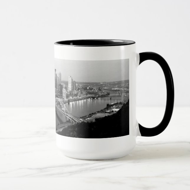 Pittsburgh Skyline Mug (Right)