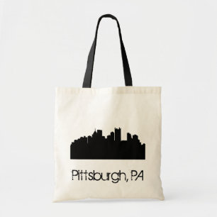 Pittsburgh Skyline Tote Bag