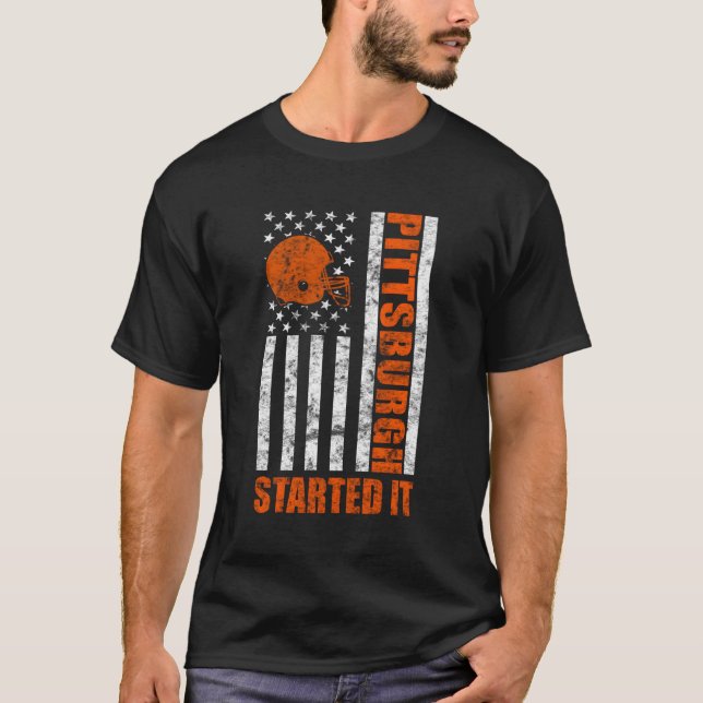 Pittsburgh Sted It T-Shirt (Front)