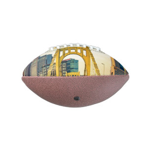Pittsburgh Steel City Skyline Bridge Pennsylvania Football