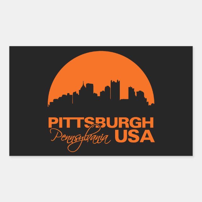 PITTSBURGH stickers - customizable (Front)