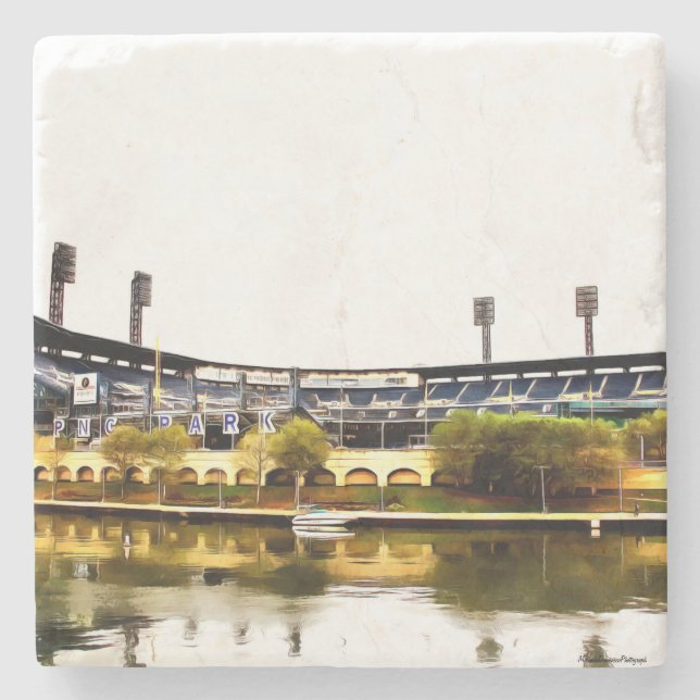 Pittsburgh Stone Coaster (Front)