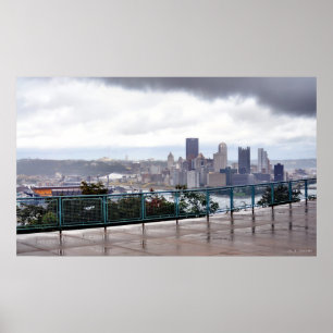 Pittsburgh ... This Steel Don't Rust Poster