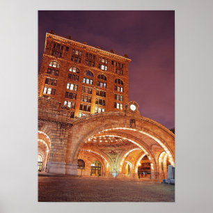 Pittsburgh Train Station Poster