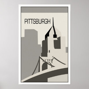 Pittsburgh Travel Poster