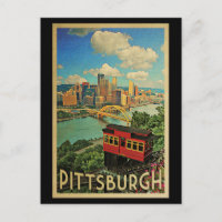 Pittsburgh Vintage Travel Duquesne Incline