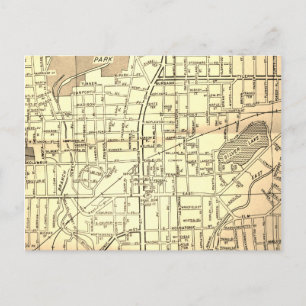 Pittsfield, MA Carte Vintage