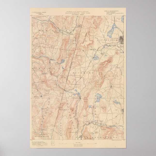 Pittsfield, Massachusetts Poster (Front)