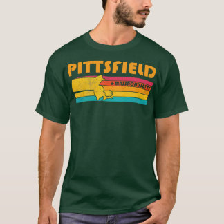 Pittsfield Massachusetts Vintage Distressed Souven T-Shirt