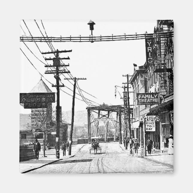 Pittston Pa. Magnet (Devant)