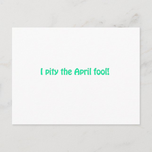 pity postcard (Front)