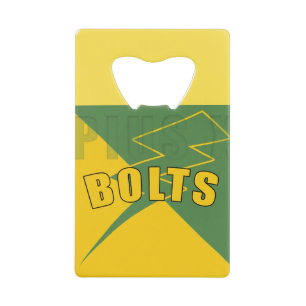 pius-X high school Design Credit Card Bottle Opener