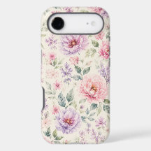 Pivoine Florale Aquarelle Douce