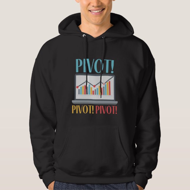 Pivot Analytics Finance Data Science Computer Hoodie (Front)