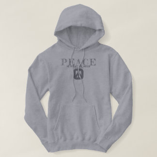 PIWWNEED PEACE (IWWN)2 HOODIE