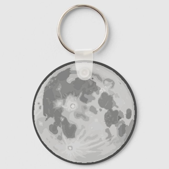 Pix-SOL Moon Keychain (Front)