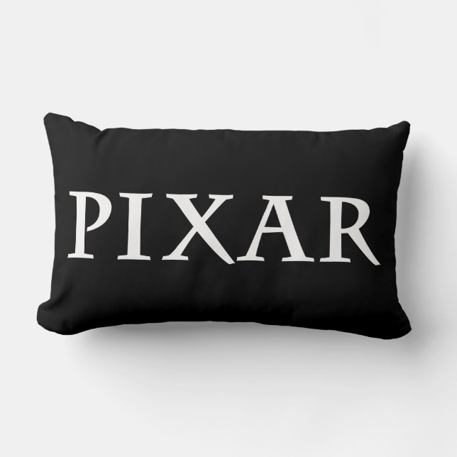 Pixar Custom Colour Logo Lumbar Pillow (Front)