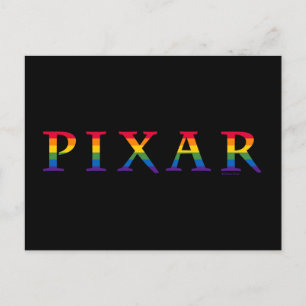 Pixar Rainbow Logo Postcard