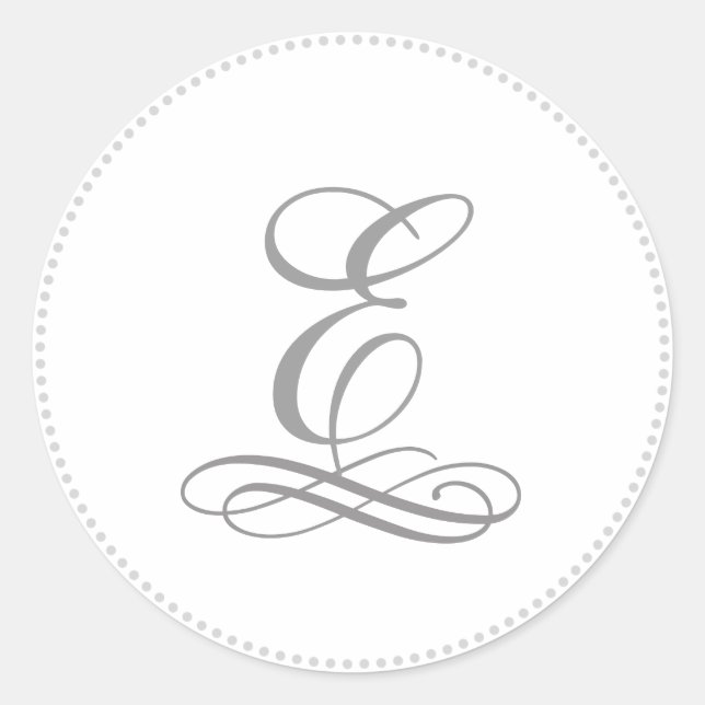 PixDezine DIY font+background colour/scrolls Classic Round Sticker (Front)