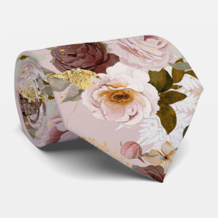 PixDezine H2 Burgundy Blush Roses DIY Background Tie
