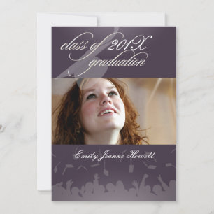 PixDezines 2011 Graduation/Photo/Cap+Gown Invitation