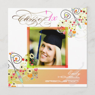 PixDezines 2012 Graduation Photo Invitations