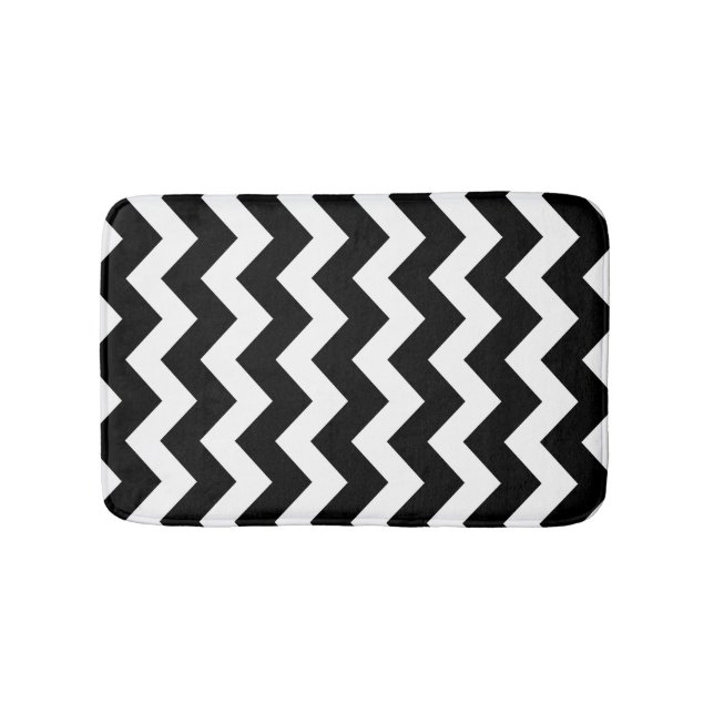 PixDezines adjustable chevron/DIY colour Bath Mat (Front)