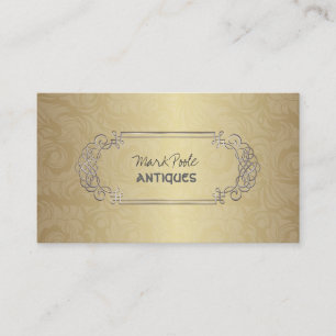 PixDezines antique scrolls/diy colour Business Card