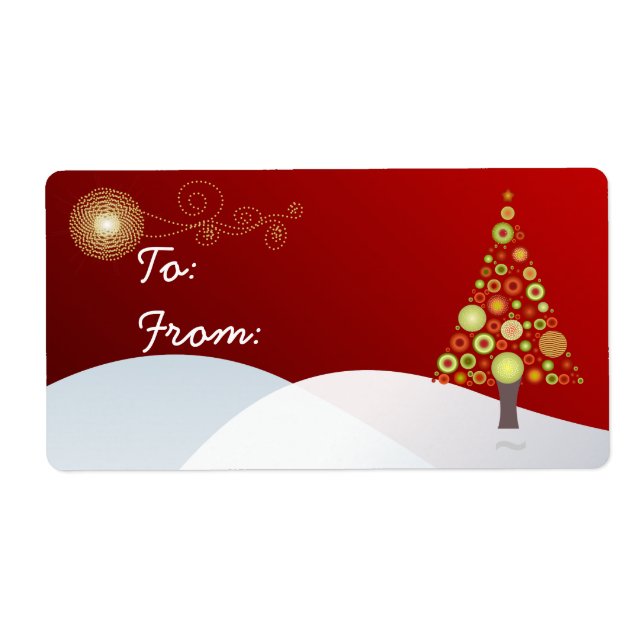 PixDezines Arbre de Noël rétro (Devant)