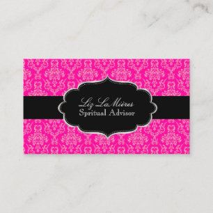 PixDezines Arianna Damask/DIY colour Business Card