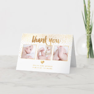 PixDezines Baby Shower/Photos Thank You Card