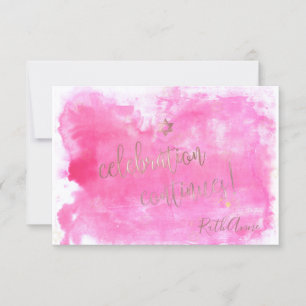 PixDezines Bat Mitzvah Celebration Cards ✡ Pink