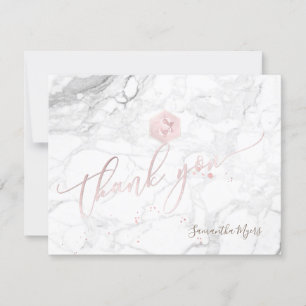 PixDezines Blush Honeycomb Mitzvah Thank You Card✡ RSVP Card