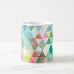 PixDezines Boho Geometric/adjustable triangles Coffee Mug