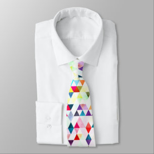 PixDezines Boho Geometric/adjustable triangles Tie