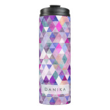 PixDezines Boho Watercolor Geometric/Triangles