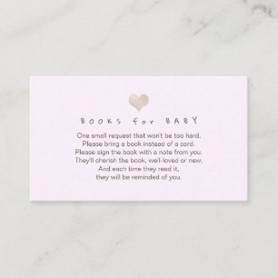 PixDezines Book Request, Platinum Heart DIY colour Enclosure Card