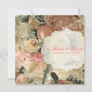 PixDezines Bridal Bouquet/diy event Invitation