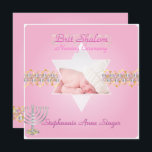 PixDezines brit shalom/photo frame stars Invitation<br><div class="desc">PixDezines brit shalom, jewish naming ceremony invitations for a baby girl.. frame baby's photo with a star of david.. the invite is also adorned with silver and gold tone star of david and menora. Brit shalom in hebrew. Copy paste for more stars. * Copyright © 2010-2016 PixDezines.com™ and PixDezines™ on...</div>