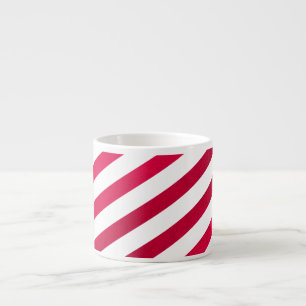 PixDezines Candy Cane, adjustable pattern Espresso Cup