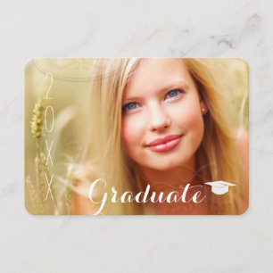 PixDezines cap/2018 Grads/diy fonts Invitation