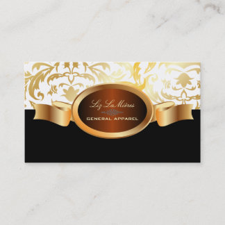 PixDezines Céline Damask Business Card