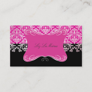 PixDezines Céline Damask Business Card