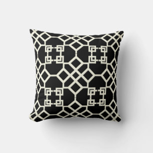 PixDezines chinois trellis/diy background colours Throw Pillow